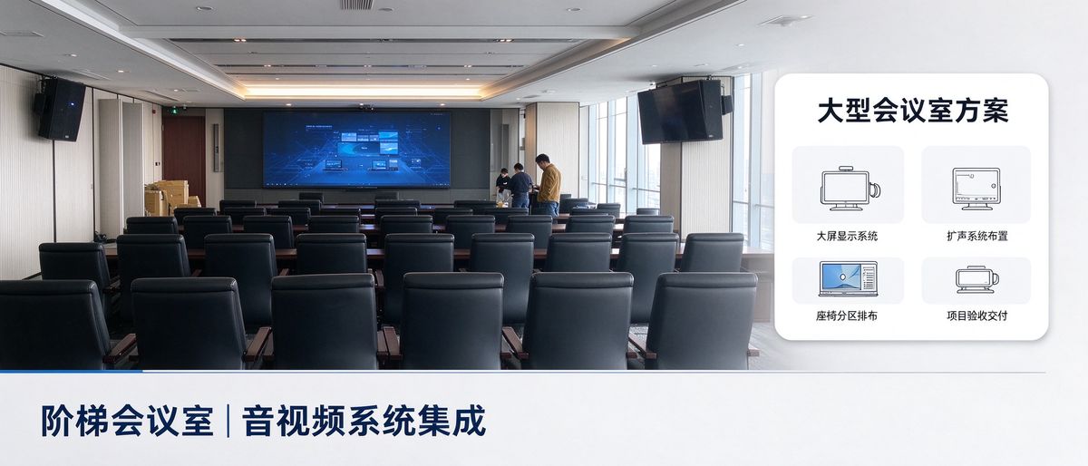 直播演播室实景 4 — 电商直播与企业发布:多机位导播 + 会议直播一体化